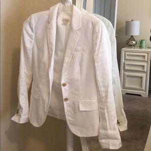 White J Crew blazer